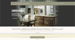 Desktop Screenshot of carrera-marble.com